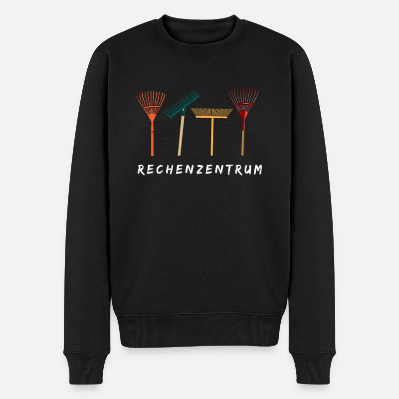 Gärtner Geschenkidee Rechenzentrum Hobbygärtner - Männer Premium Bio Pullover - Schwarz