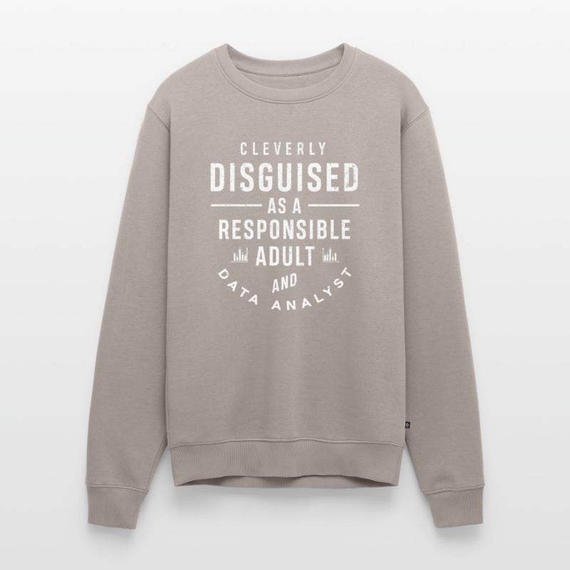 Data Engineering Data Analytics Data Scientist Men's Premium Organic Jumper