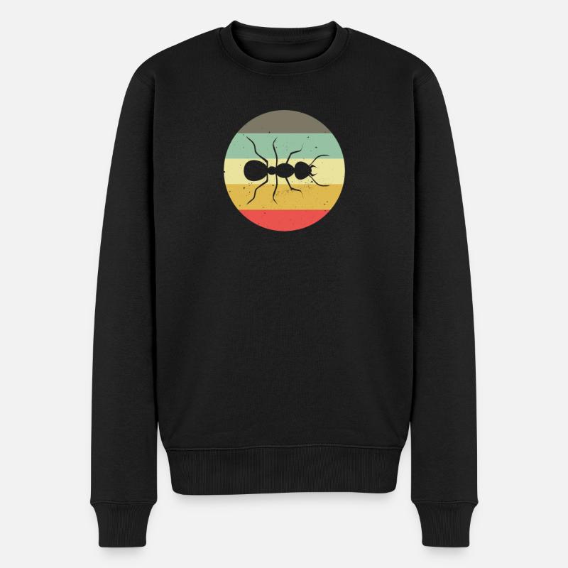 Fourmis colonie de fourmis fourreau de fourmis - Pull Premium bio Homme - noir