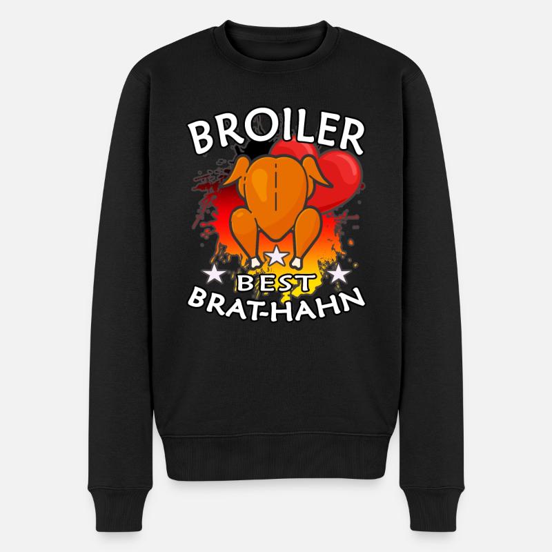 broiler best brathahn ddr - Pull Premium bio Homme - noir