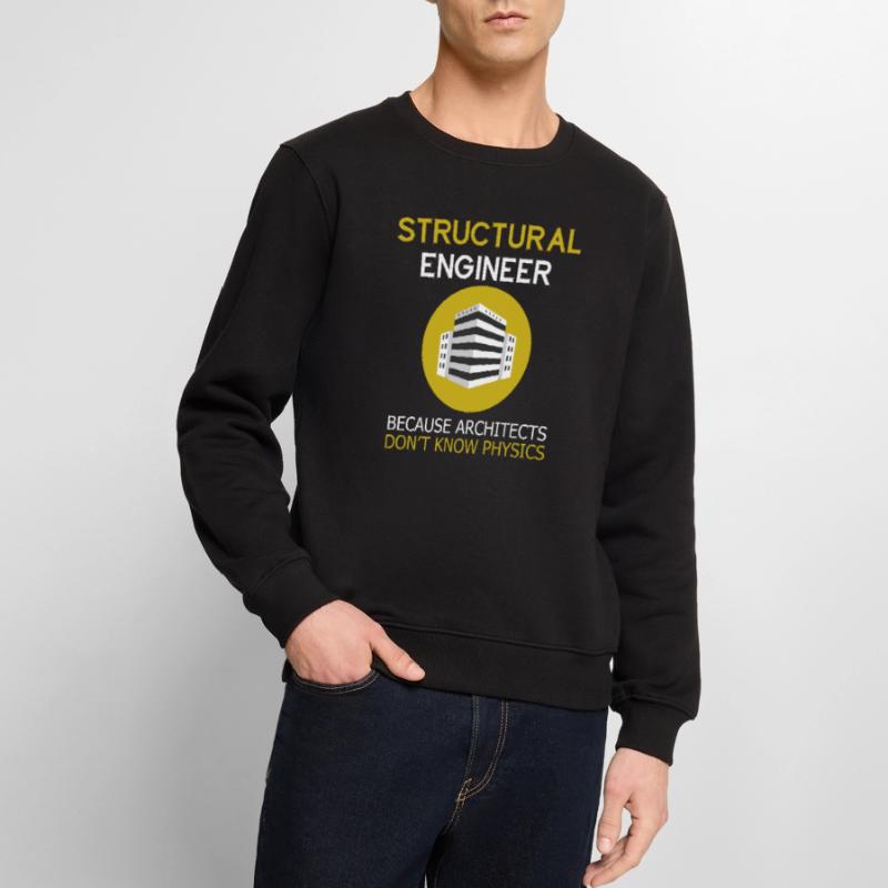 Structural engineers because architects have no idea Men's Premium Organic Jumper