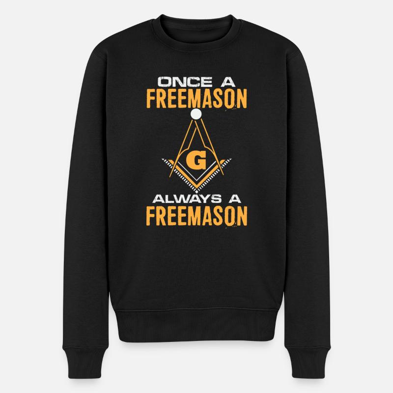 Once A Freemason Always A Freemason Freemasonry - Pull Premium bio Homme - noir