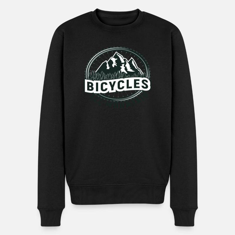 Vélo Vélo Vélo - Pull Premium bio Homme - noir