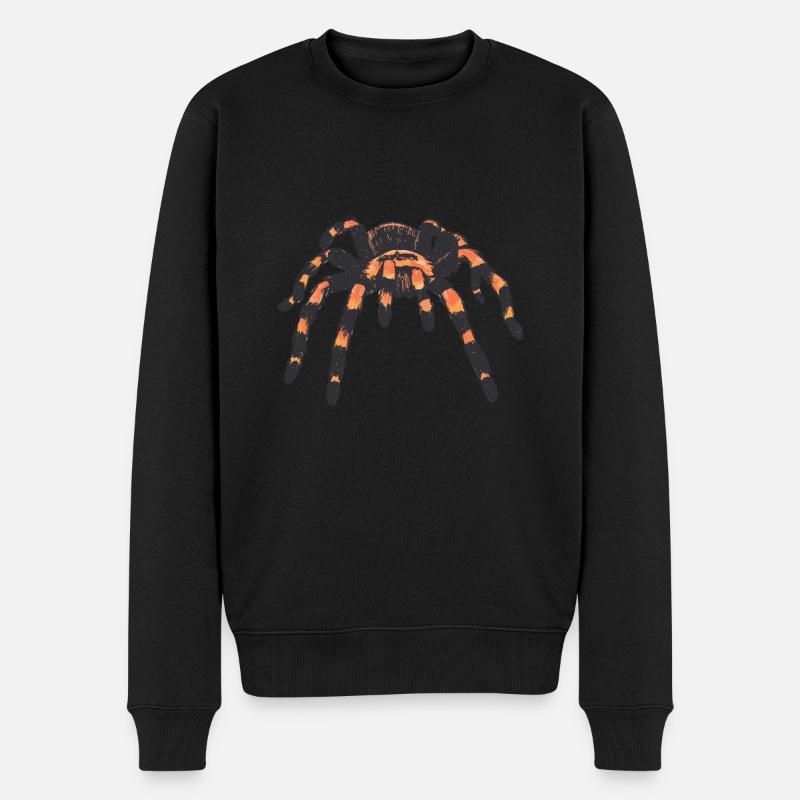 Araignée araignée araignée - Pull Premium bio Homme - noir