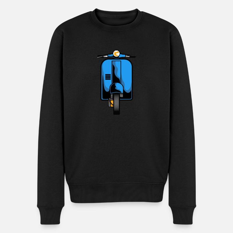 Scooter scooter mobylette scooter - Pull Premium bio Homme - noir
