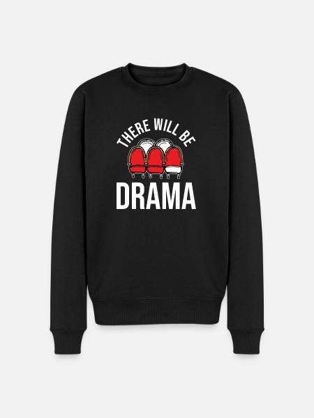 Théâtre Théâtre - Pull Premium bio Homme - noir