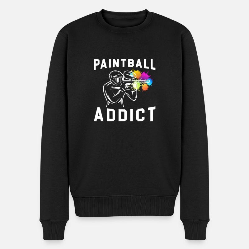 Paintball / Airsoft / Paintballer : Paintball - Pull Premium bio Homme - noir