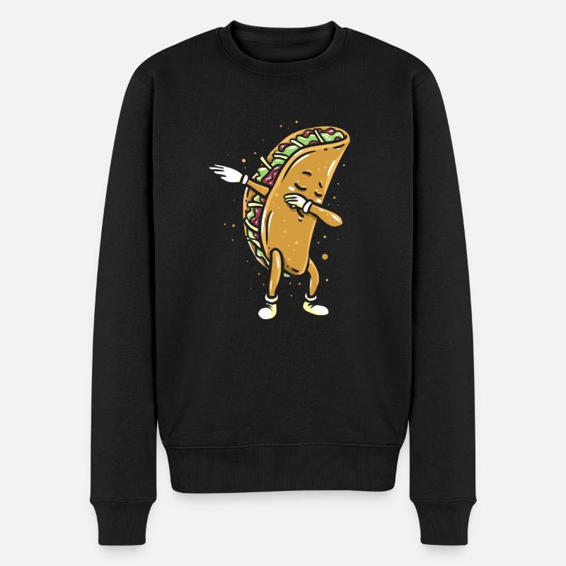 Mexiko - Männer Premium Bio Pullover - Schwarz