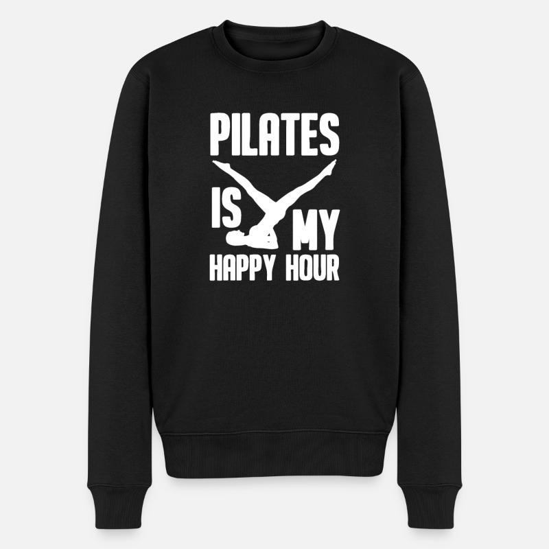 Pilates - Pull Premium bio Homme - noir