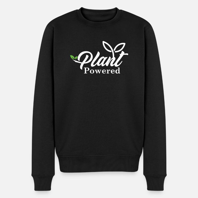 Végétaliens végétaliennes légumes Végétalien - Pull Premium bio Homme - noir