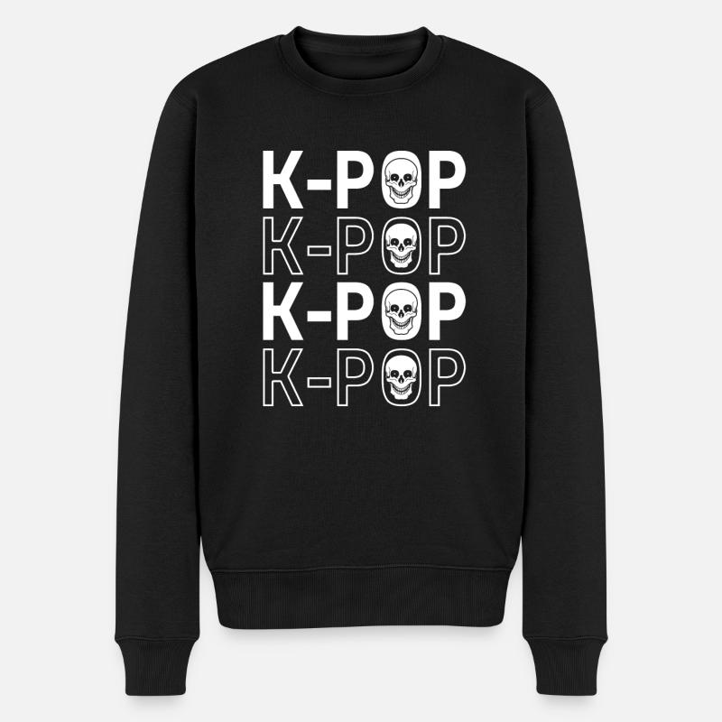 K-Pop Kpop - Pull Premium bio Homme - noir