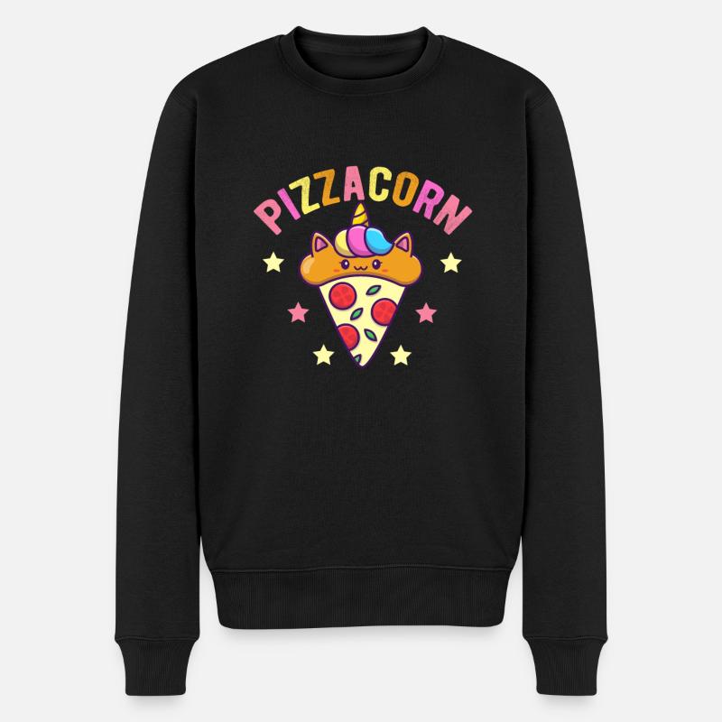 Pizzakorn - Pull Premium bio Homme - noir