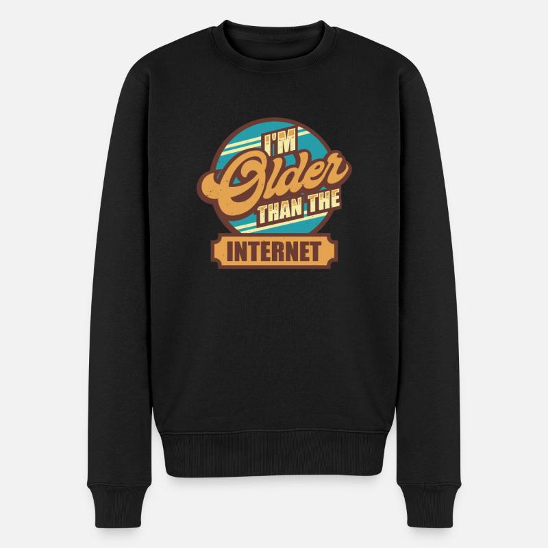 Lustiges Softwareingenieur Programmierer Geschenk - Männer Premium Bio Pullover - Schwarz