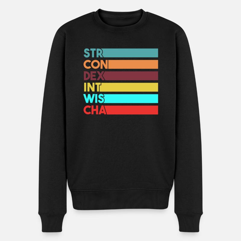 Gamer Stats Cadeau - Pull Premium bio Homme - noir