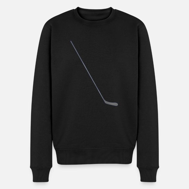 Crosse de hockey - Pull Premium bio Homme - noir