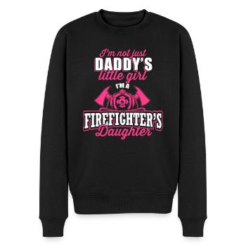 Firefighter's Daughter Firefighting Fireman Fire R - Pull Premium bio Homme - noir - Devant - Nico (187cm)