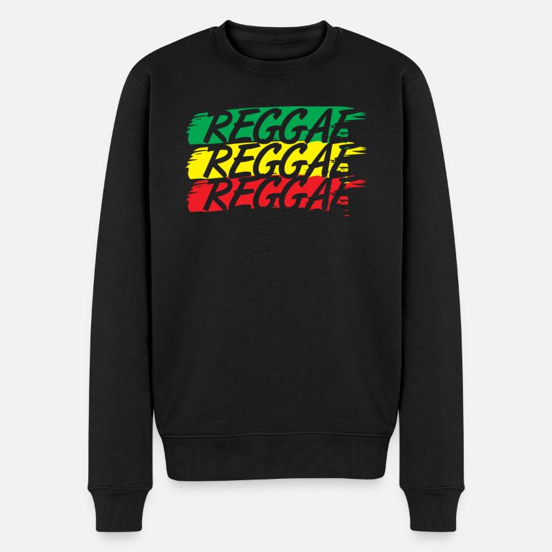 Reggae - Pull Premium bio Homme - noir