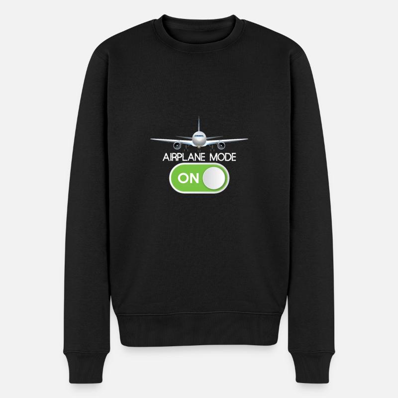 Mode avion - Pull Premium bio Homme - noir