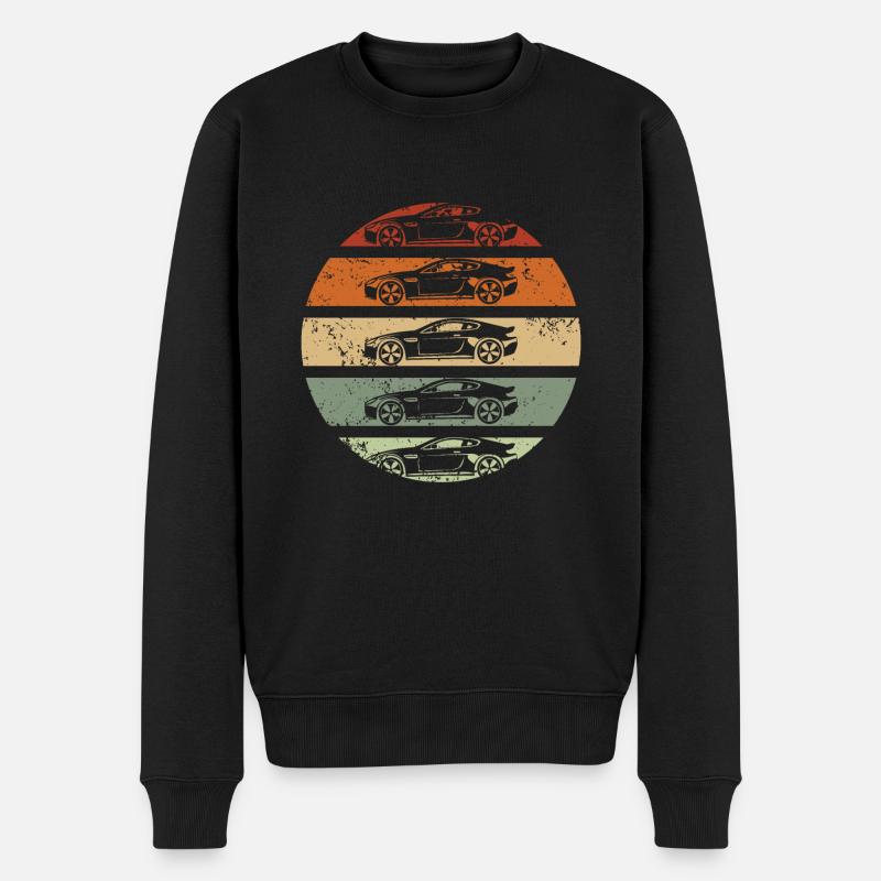 Motorsport - Männer Premium Bio Pullover - Schwarz