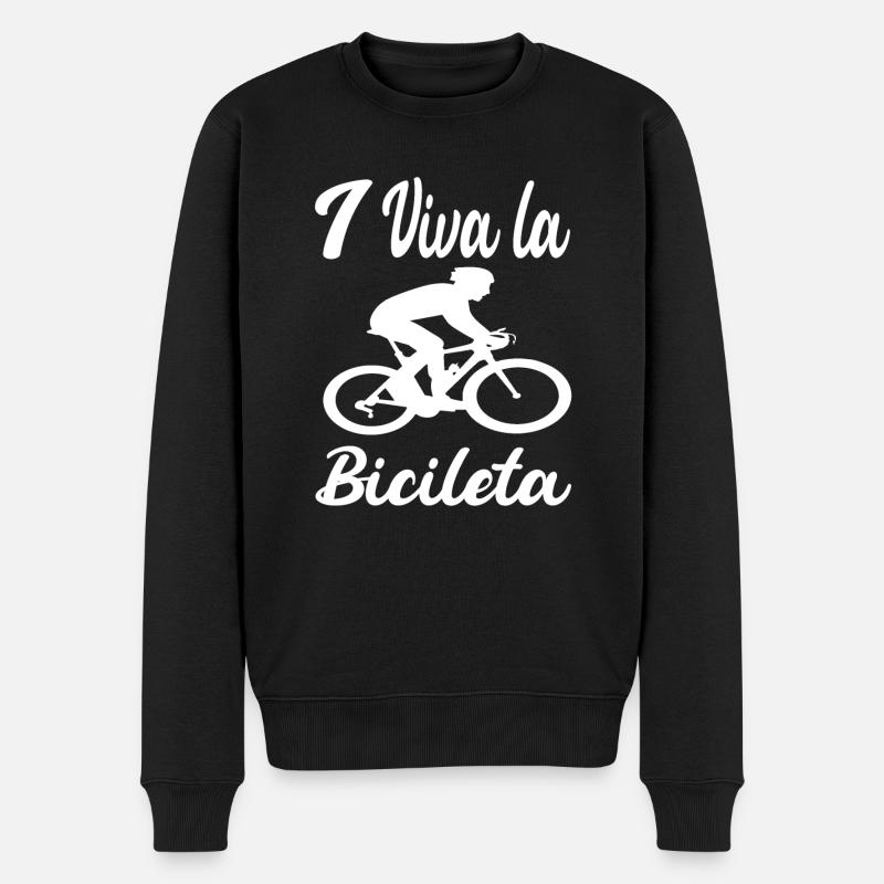 Vélo - Pull Premium bio Homme - noir