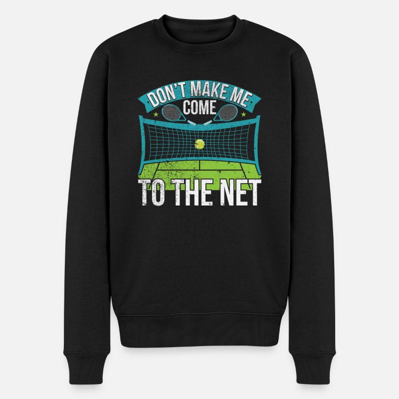 Tennis - Pull Premium bio Homme - noir