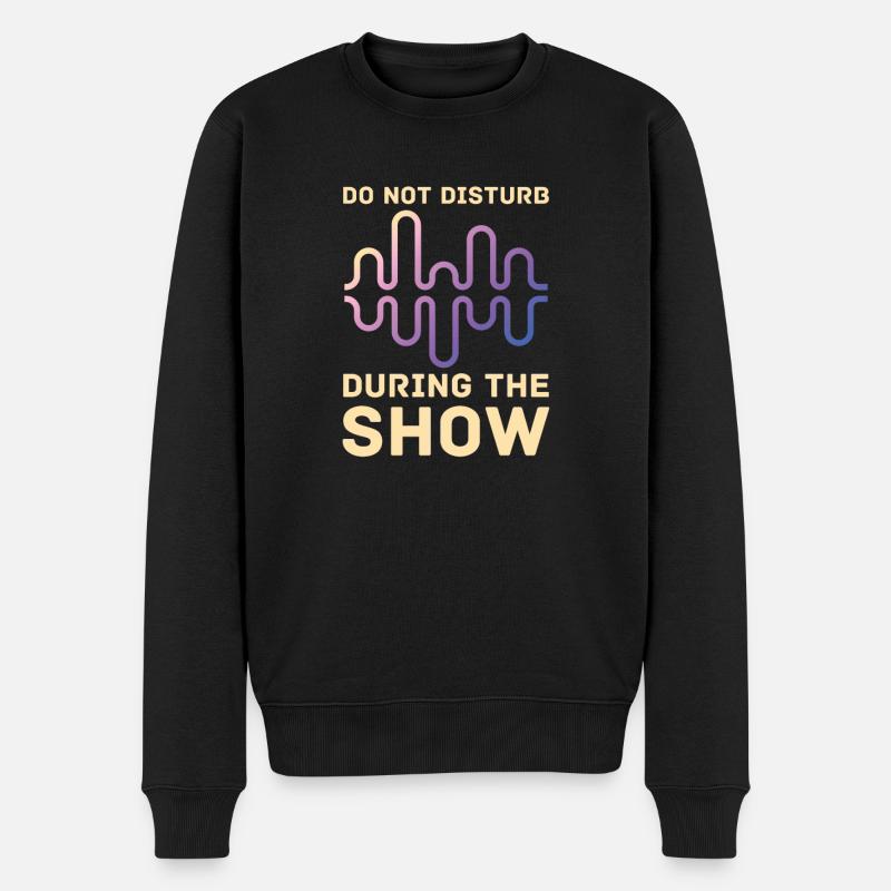 Tontechniker Sound Audio Engineer - Männer Premium Bio Pullover - Schwarz