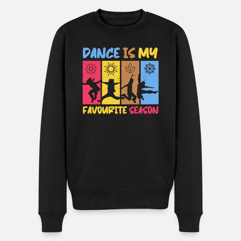 Danse Danse Danse - Pull Premium bio Homme - noir