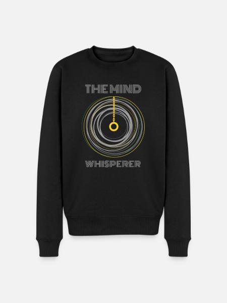 Hypnotist, Hypnotist Mentalism, - Men's Premium Organic Jumper - black