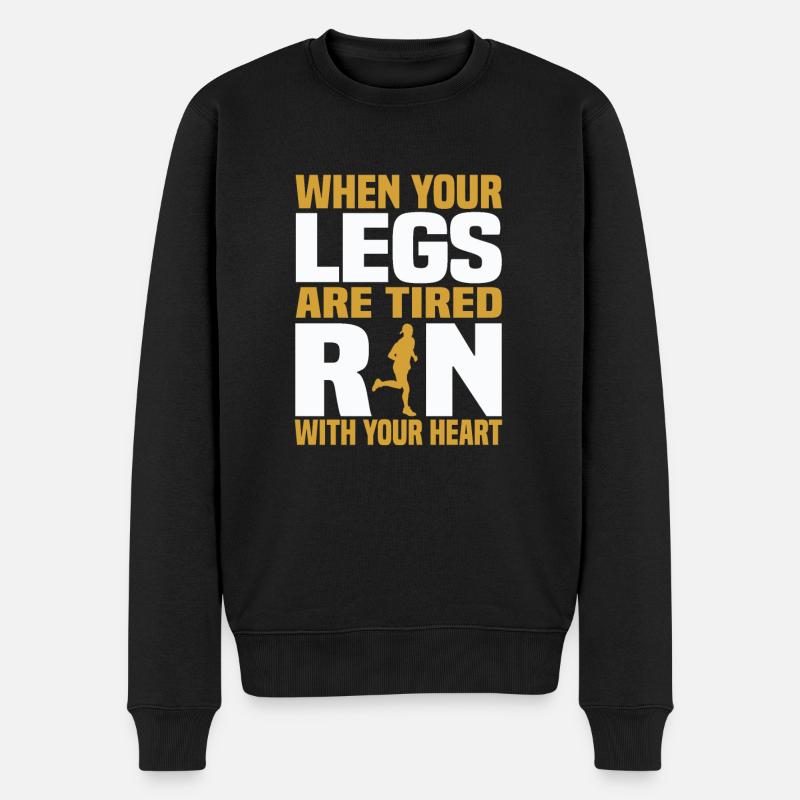 Motivations - Pull Premium bio Homme - noir