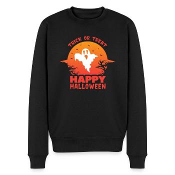 Halloween Trick Or Treat - Pull Premium bio Homme - noir - Devant - Nico (187cm)