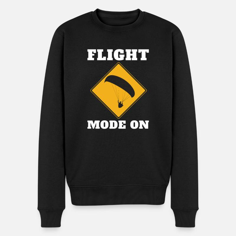 Parapente parapente - Pull Premium bio Homme - noir