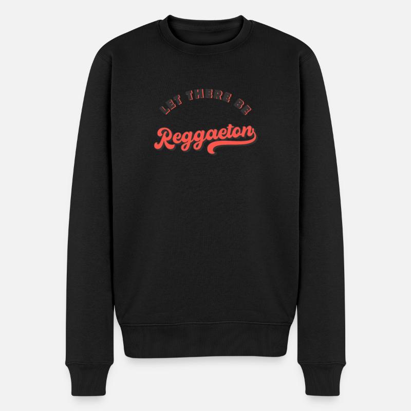 Let there be Reggaeton - Pull Premium bio Homme - noir