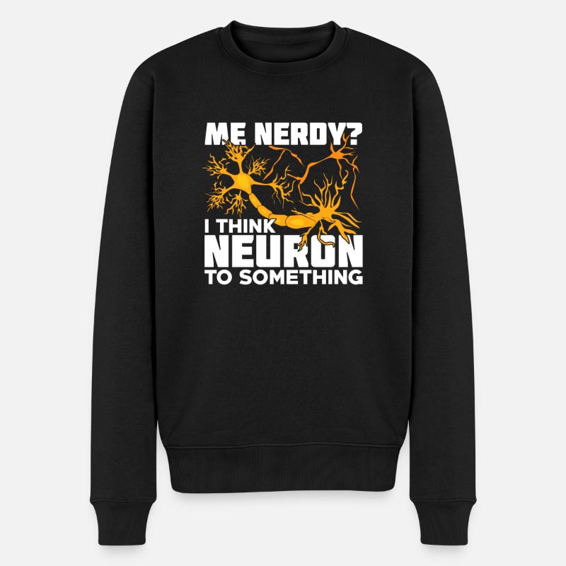 Neurosciences - Pull Premium bio Homme - noir