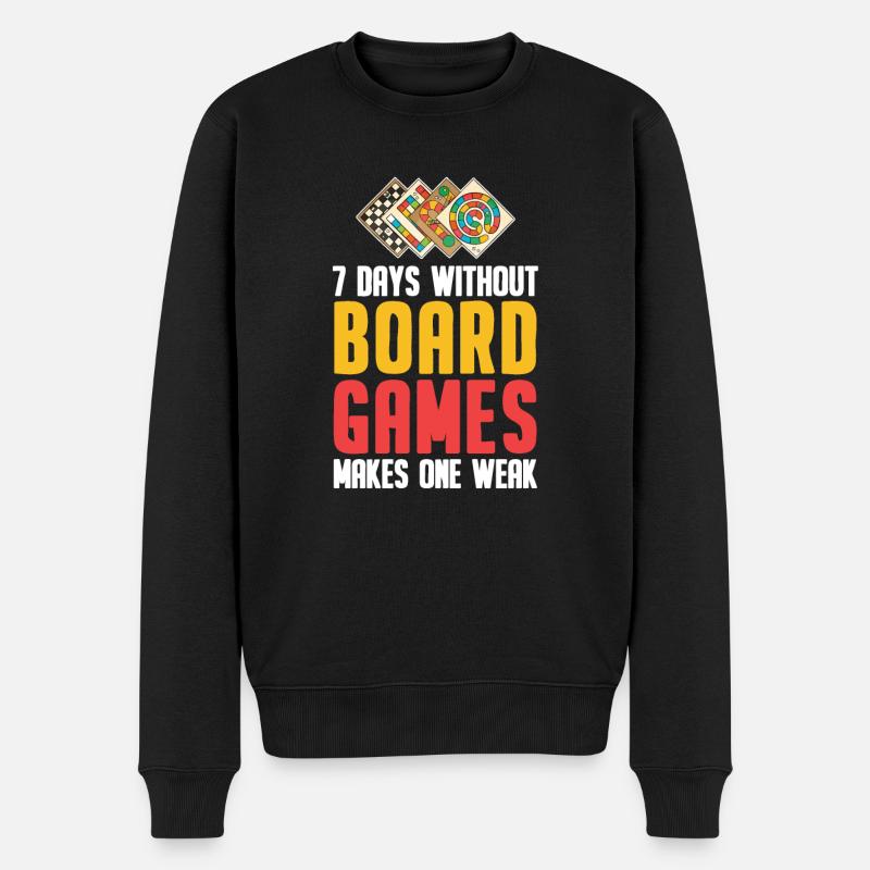 Jeu de société - Pull Premium bio Homme - noir