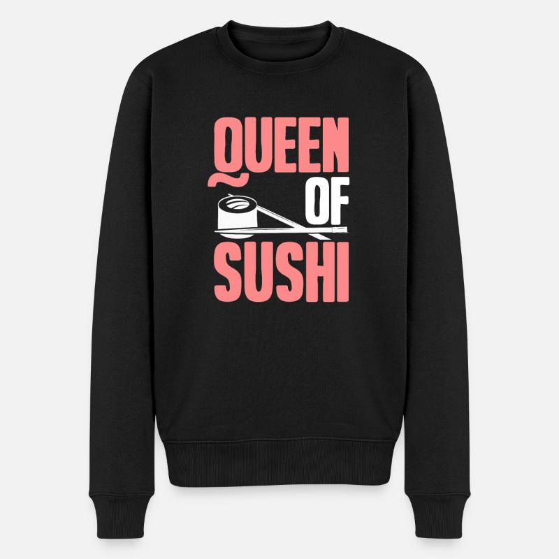 Sushi - Pull Premium bio Homme - noir