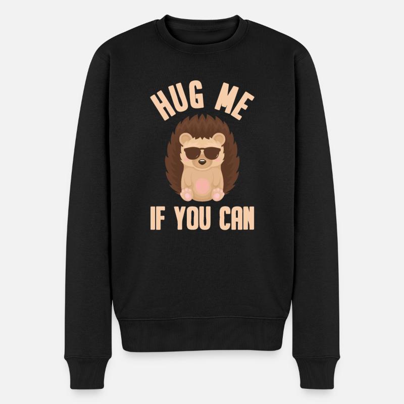 Hérisson - Pull Premium bio Homme - noir