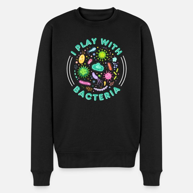 Microbiologiste Microbiology Lab Staph Gift Idea - Pull Premium bio Homme - noir