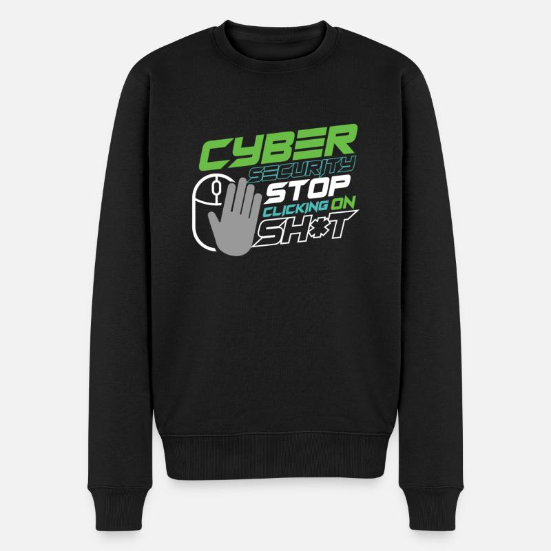 Cyber Security Specialist Spam Web Links Engineer - Pull Premium bio Homme - noir