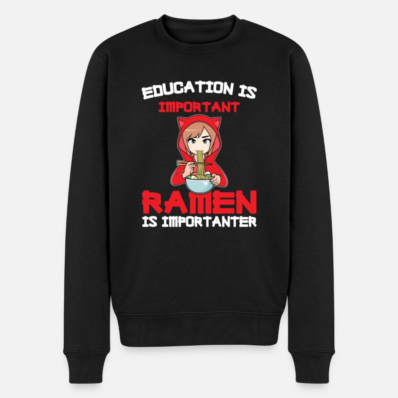 Ramen Ramen Cadeau japonais - Pull Premium bio Homme - noir