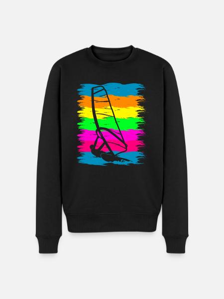 Windsurfing Windsurfing Sports Windsurfer - Men's Premium Organic Jumper - black