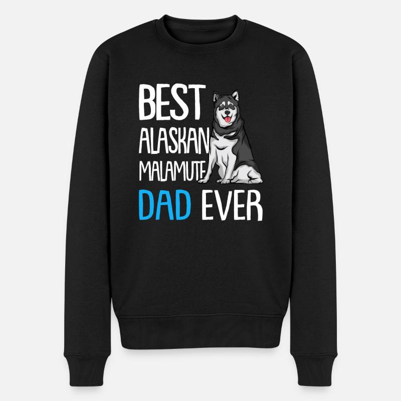 Alaskan Malamute - Pull Premium bio Homme - noir