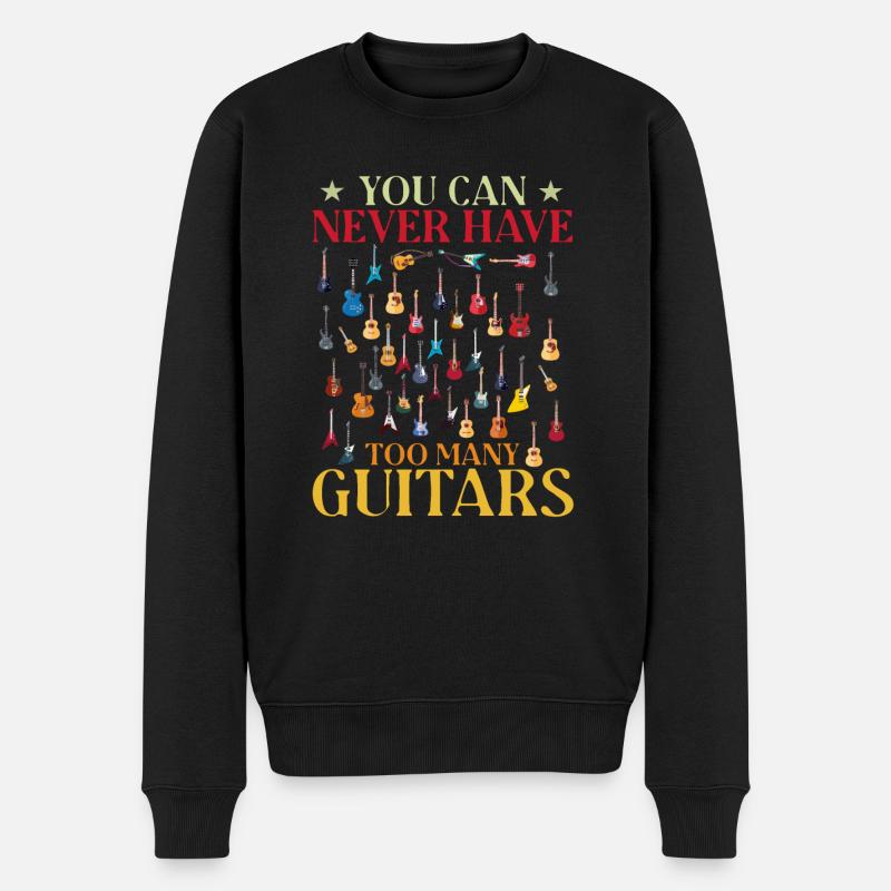 You can never have to many Guitars - Pull Premium bio Homme - noir
