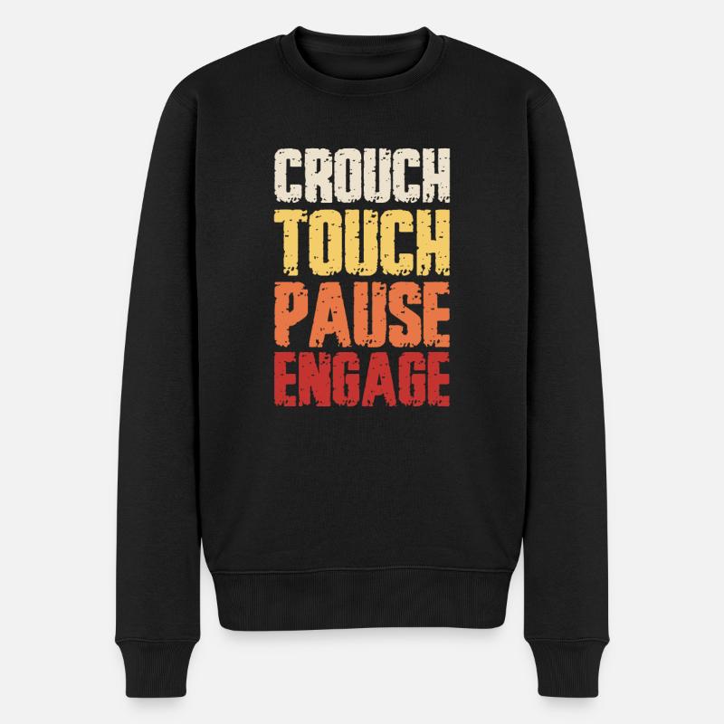 Rugby - Pull Premium bio Homme - noir