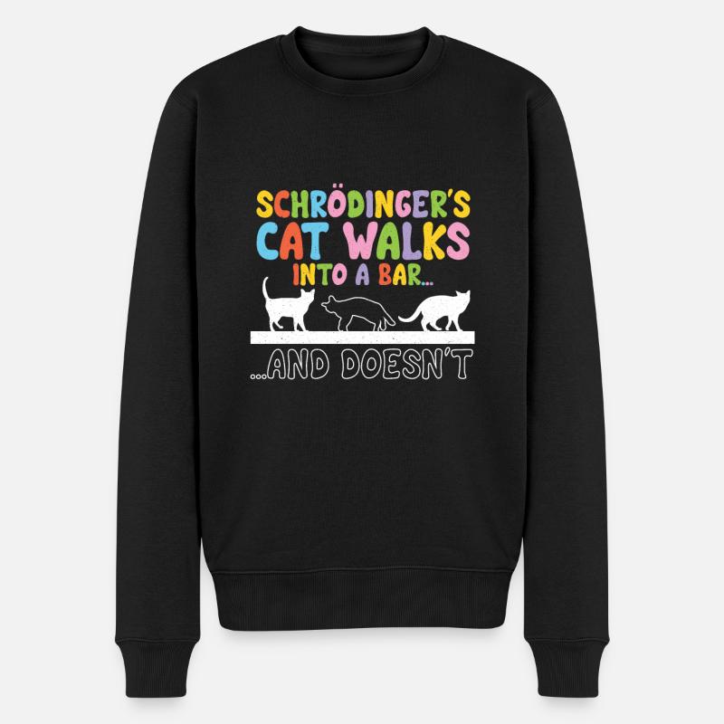 Physique quantique Physiciens scientifiques - Pull Premium bio Homme - noir
