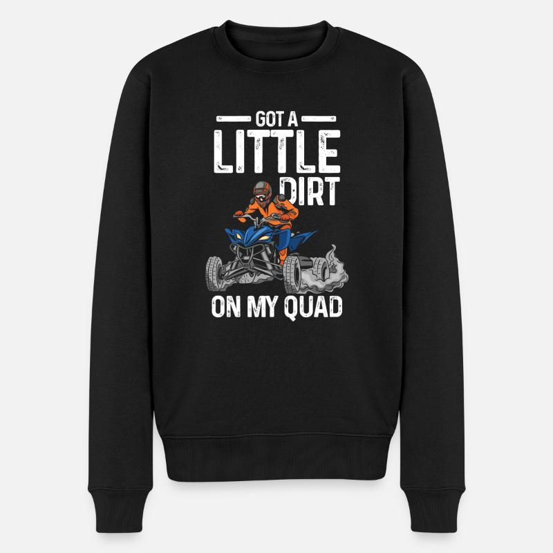 Quad-tour quad quad cadeau - Pull Premium bio Homme - noir