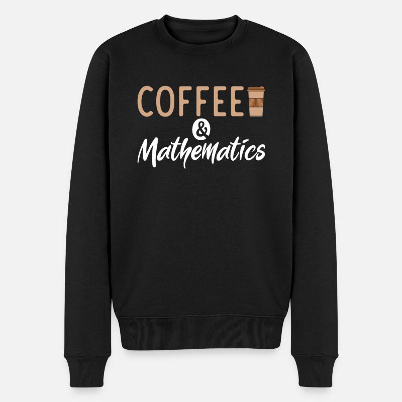 Coffee &Mathematics - Pull Premium bio Homme - noir