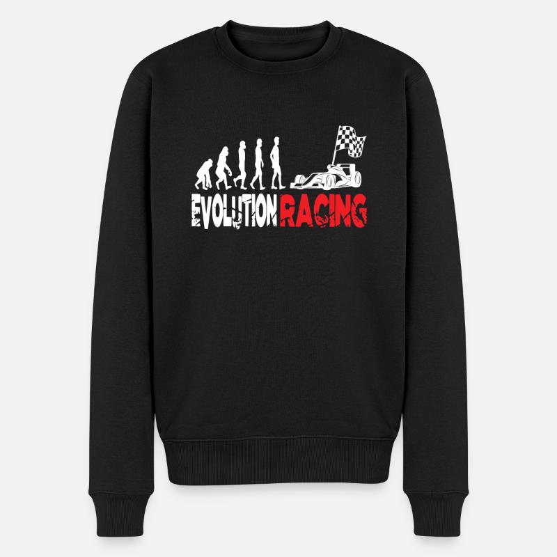Evolution Motorsport - Men's Premium Organic Jumper - black