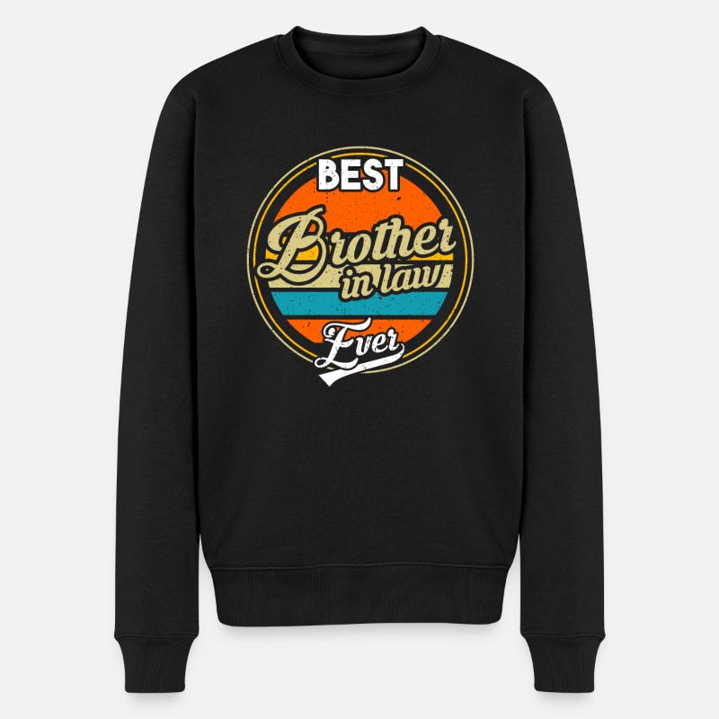 Beau-frère beau-frère cadeau - Pull Premium bio Homme - noir
