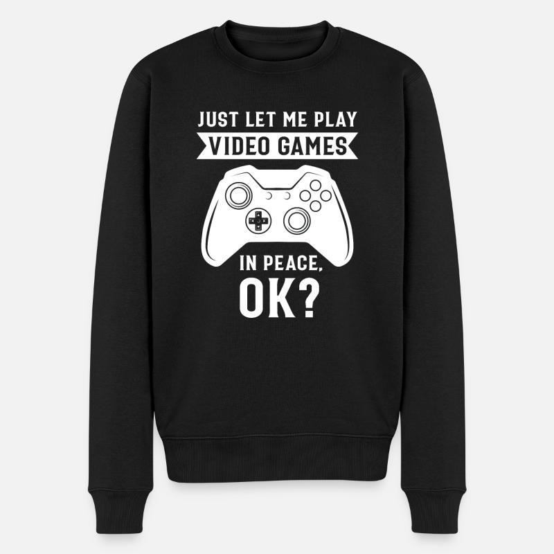 Gaming Gaming Cadeau - Pull Premium bio Homme - noir