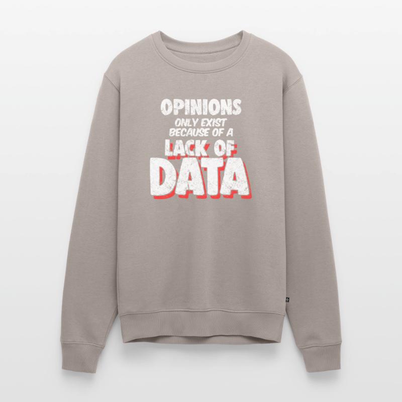 Computer Data Science Big Data Geek Pun Apparel Men's Premium Organic Jumper